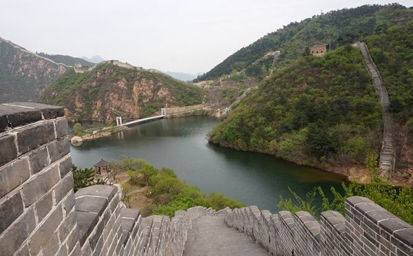 ​怀柔登长城团建活动中的美景